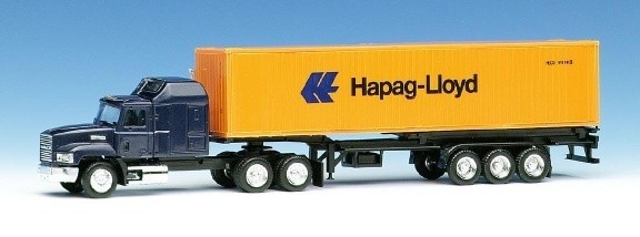 Mack 40 "Rippcontainer saddle train 3A/3A