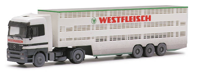 Mercedes-Benz Actros LH cattle transporter saddle 2a/3a