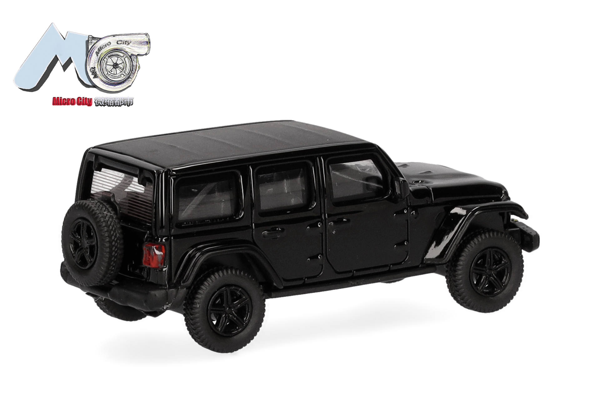 MicroCity: Jeep Wrangler, schwarz (ab 2017)