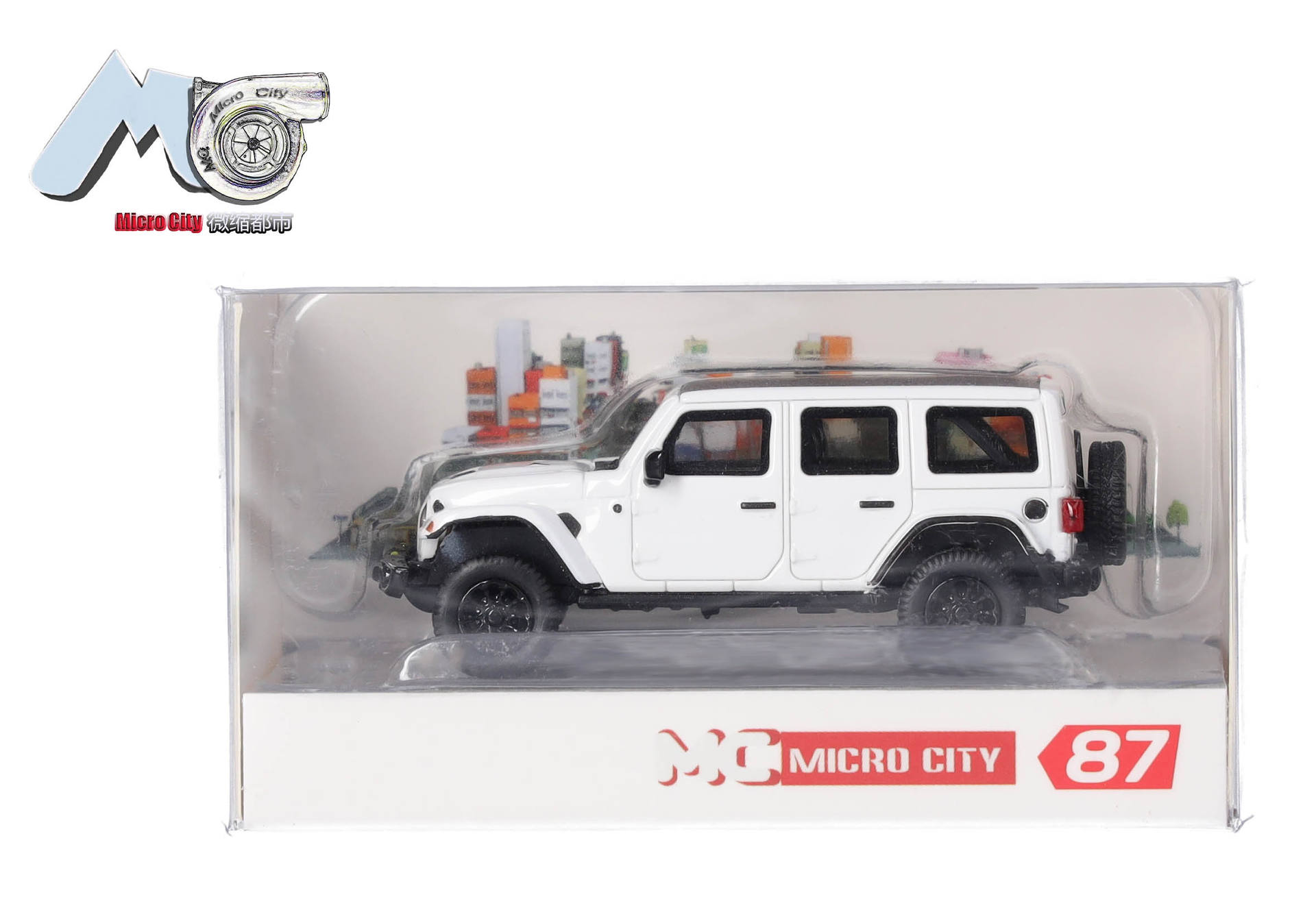 MicroCity: Jeep Wrangler, weiß (ab 2017)