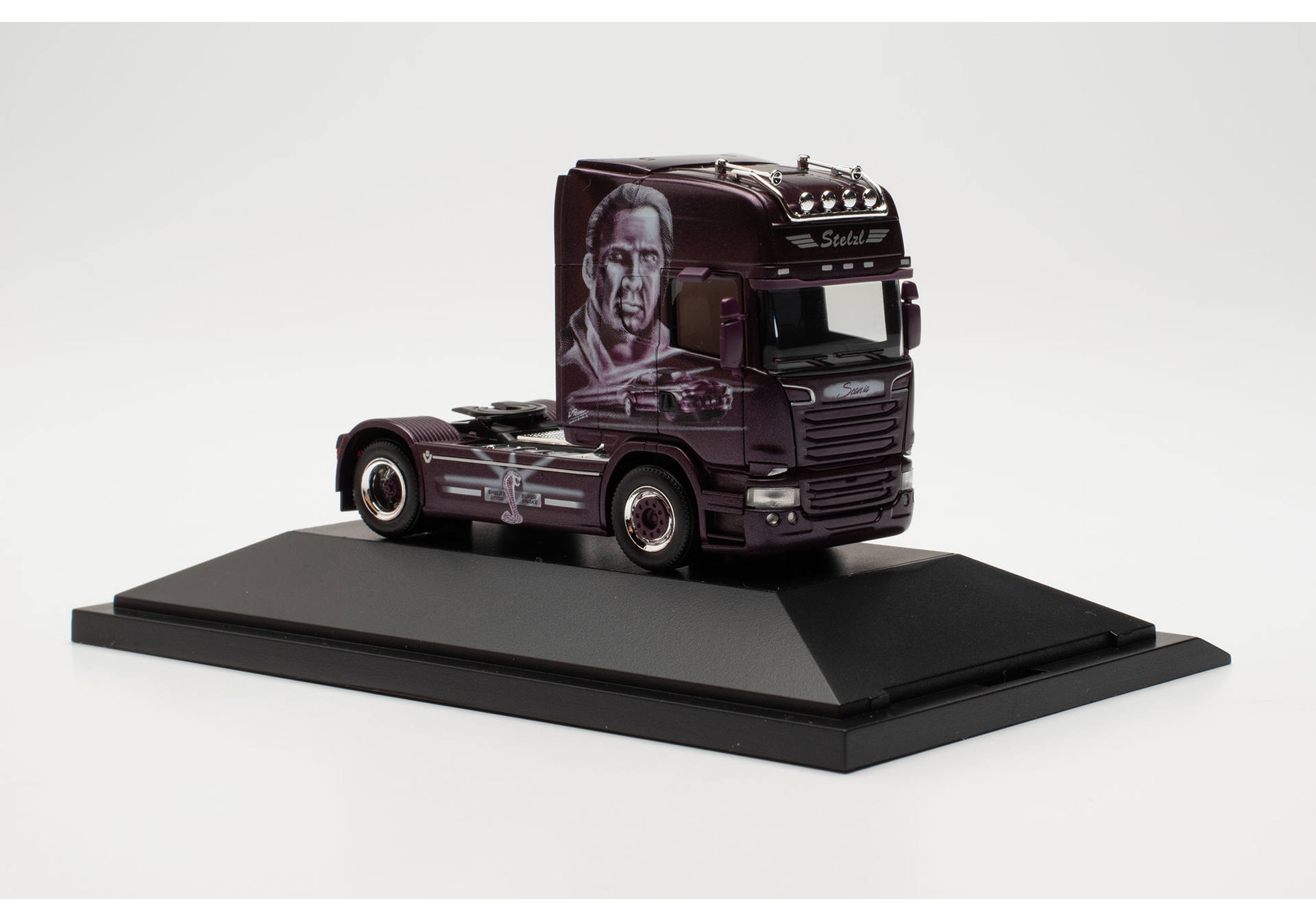 Scania R 13 TL tractor Stelzl / Eleanor