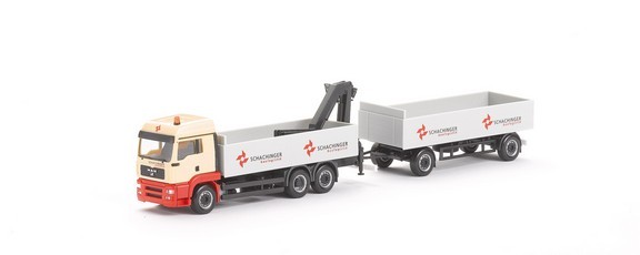 Man TGA building material hanger train