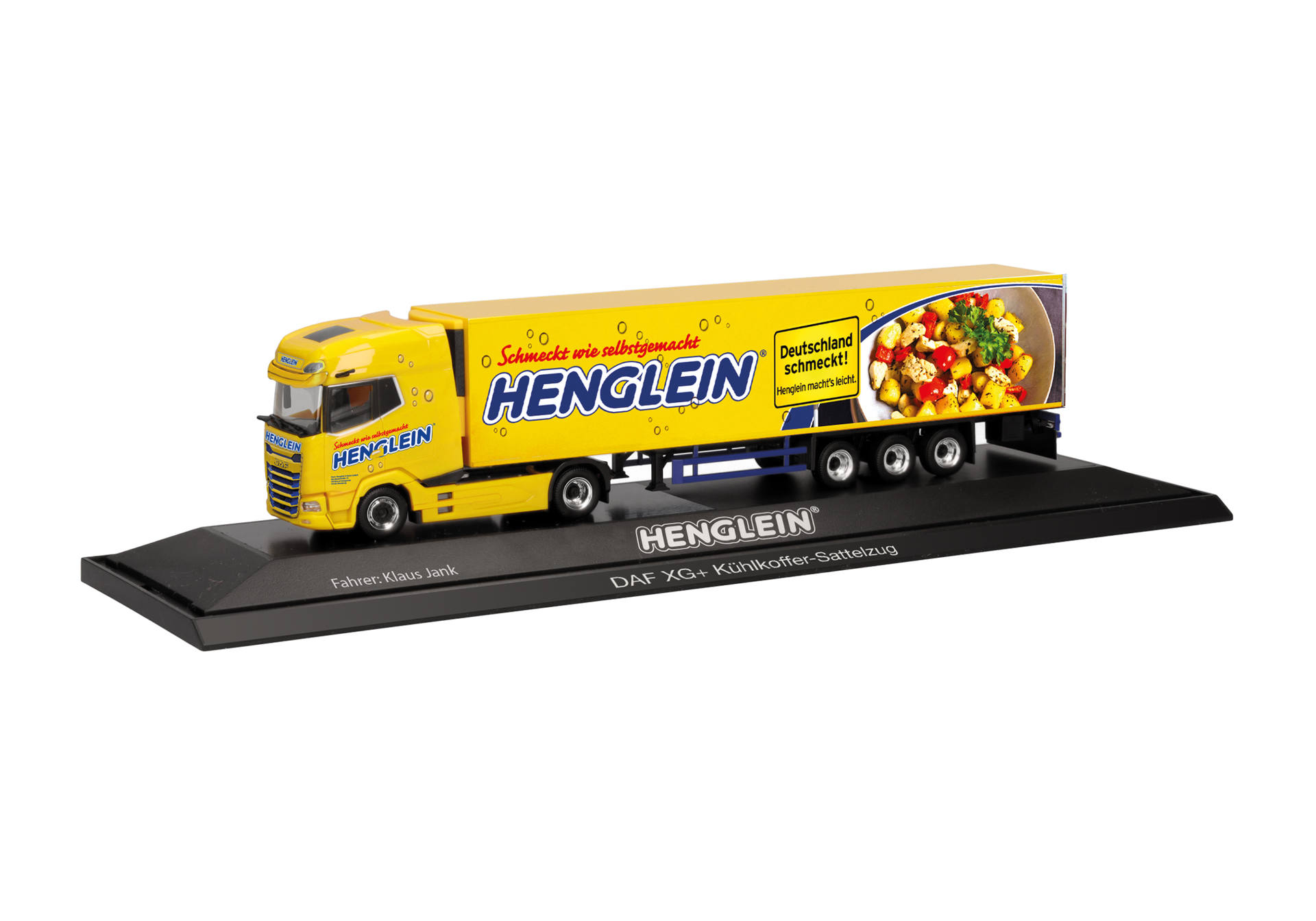 DAF XG+ Kühlkoffer-Sattelzug "Henglein/Gnocchi"