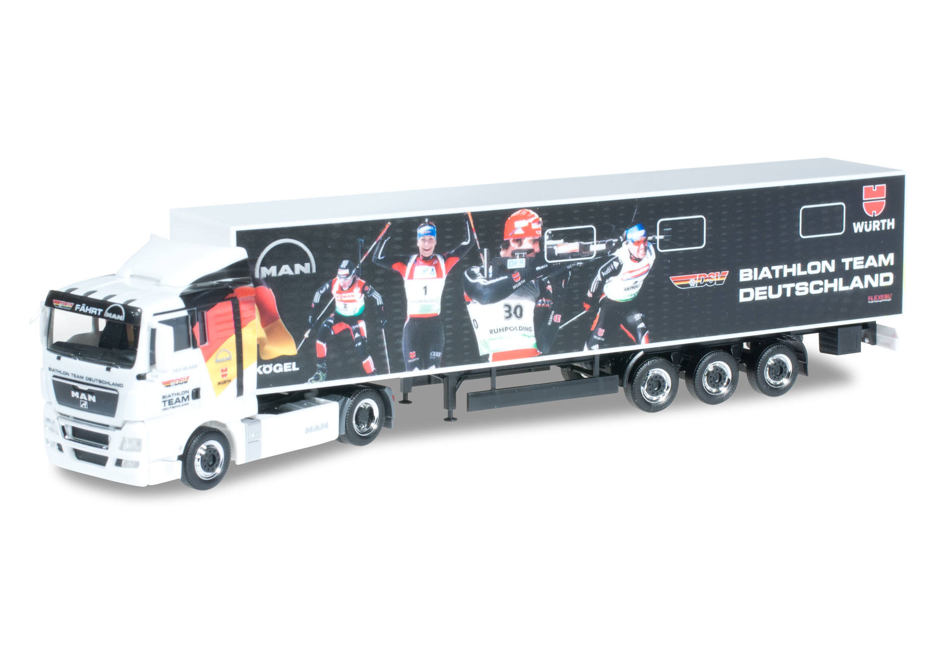 Herpa MAN TGX XL box semitrailer MAN 905404