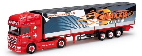 Scania R '09 TL platform plane saddle train 2a/3a