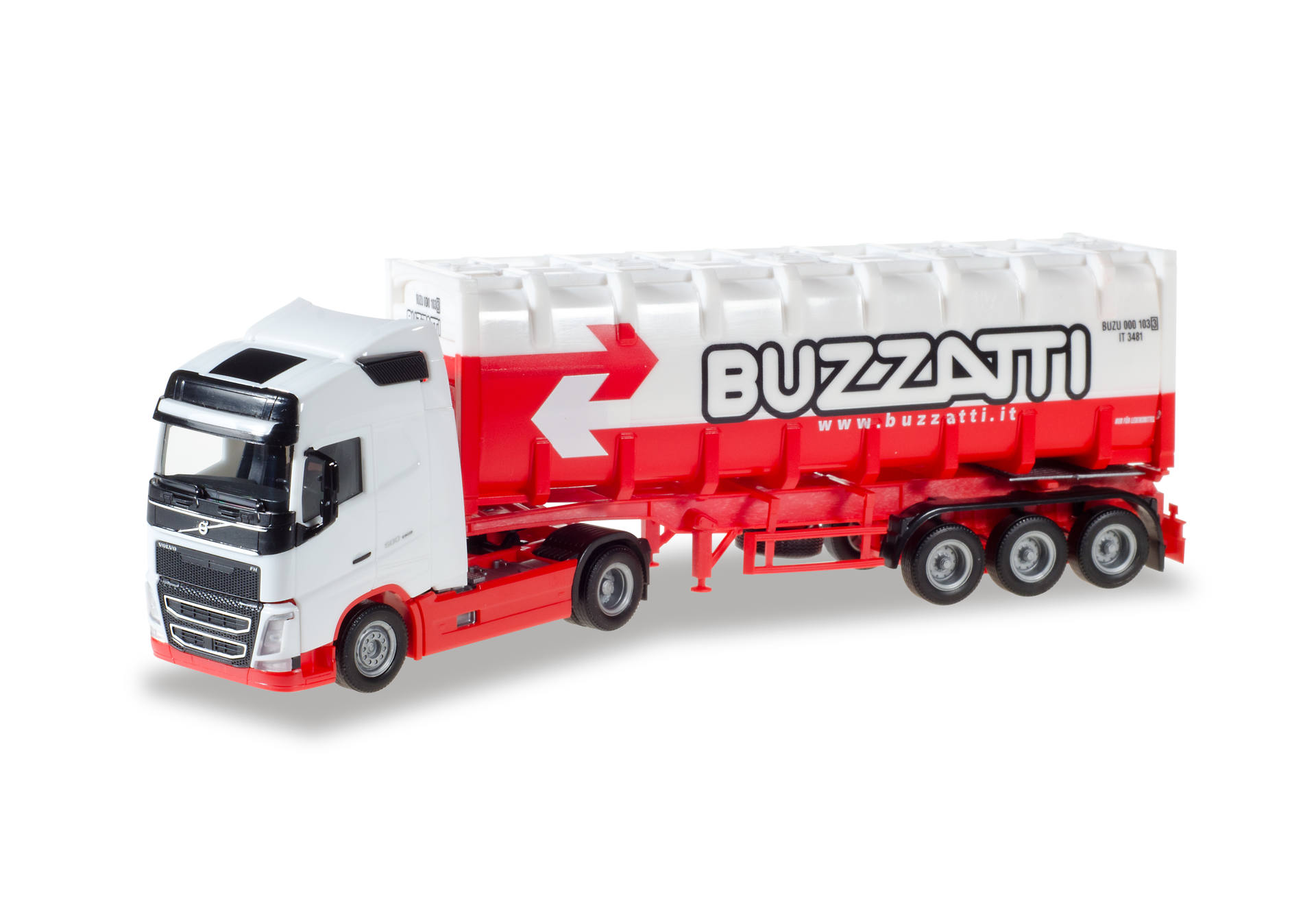 Volvo FH GL Bulk container semitrailer "Buzzatti"