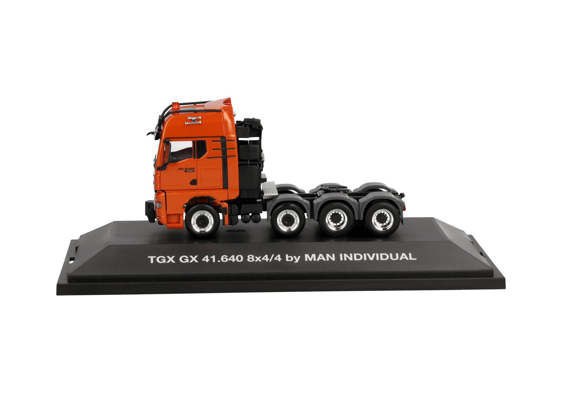 truck, tractor, orange, model, trailer, truck, model, diecast, orange, semi-truck
