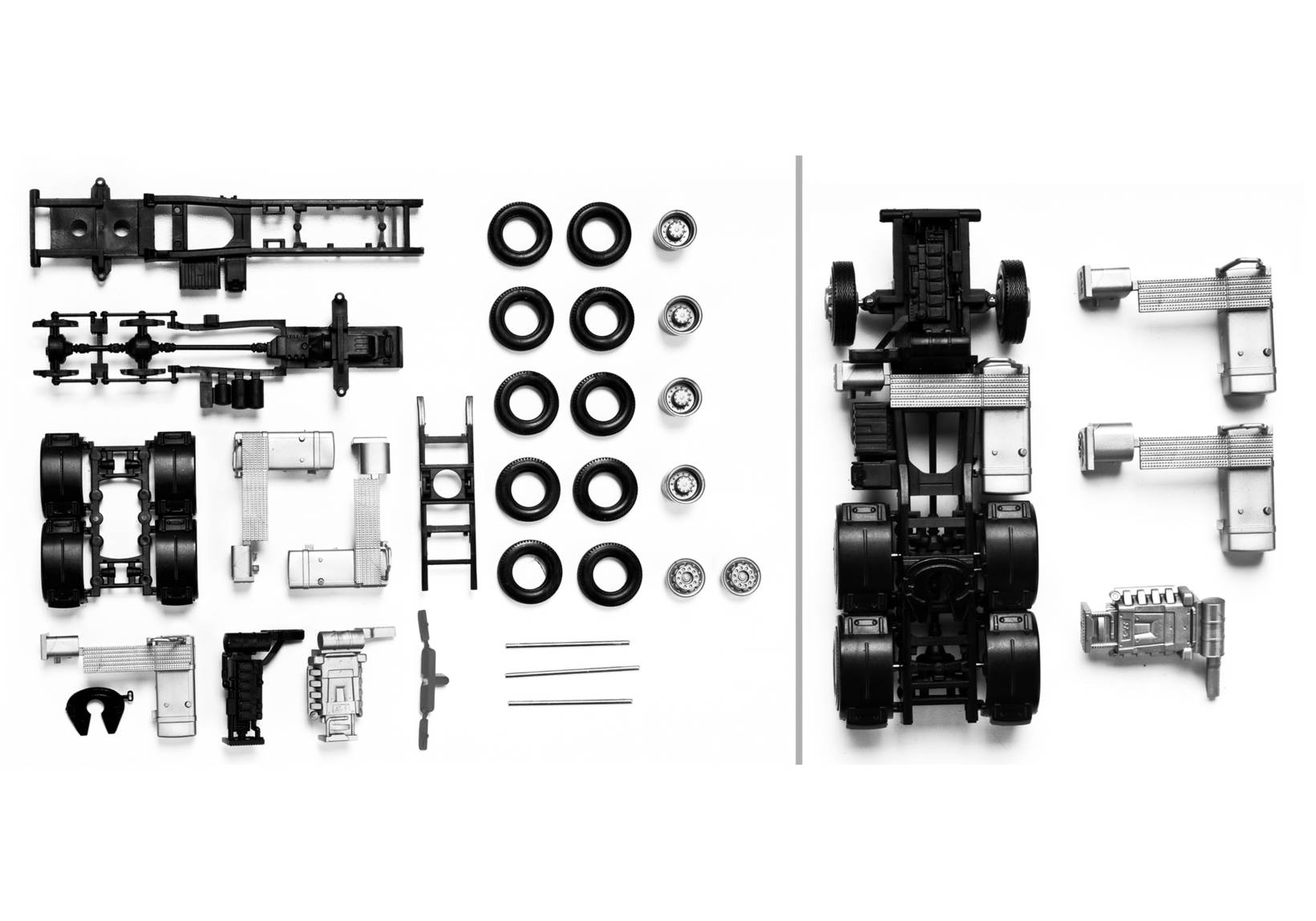 chassis for tractor MAN TGX/TGS 3-axleContent: 2 pcs.