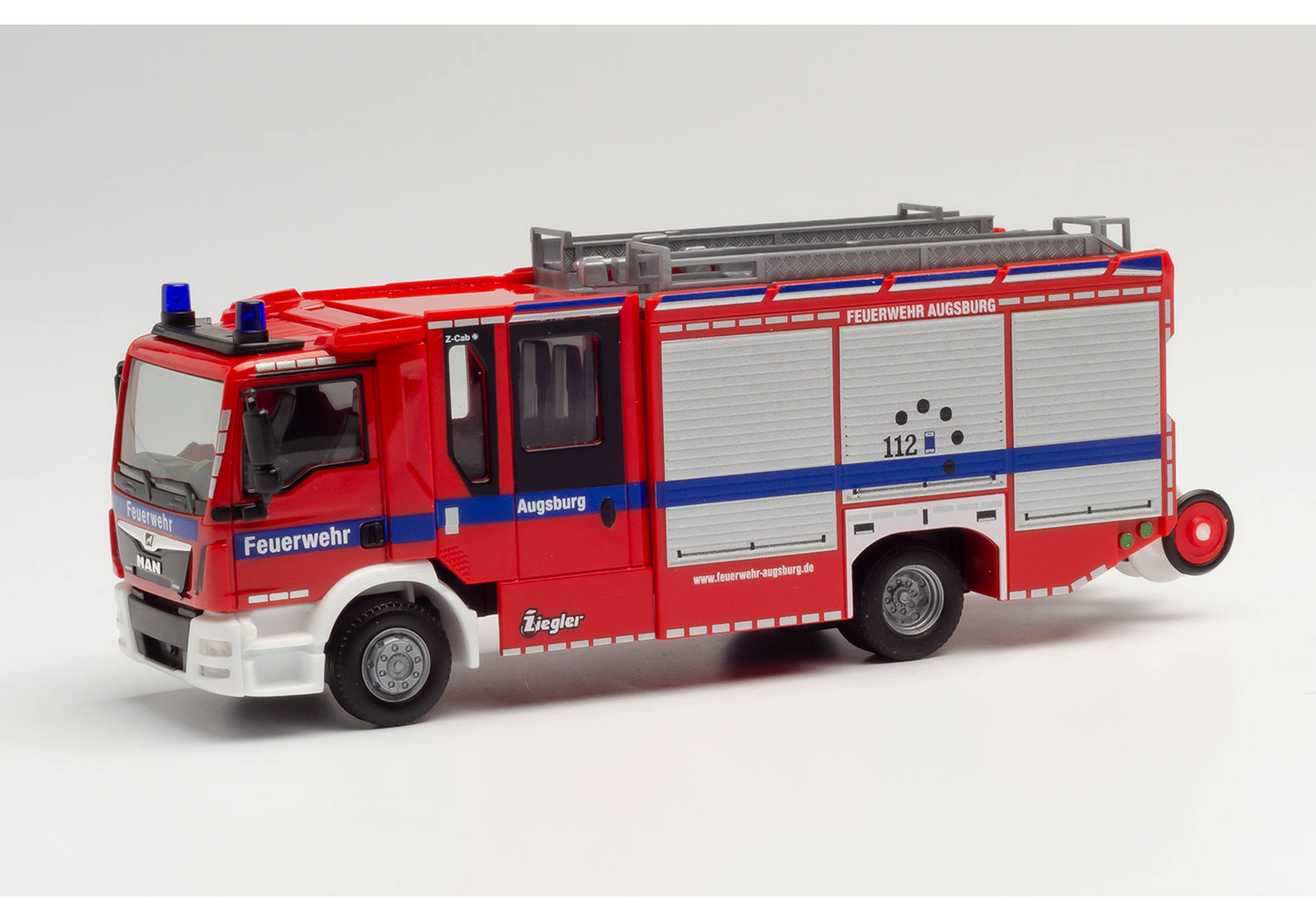 MAN TGS M Ziegler Z-Cab Löschfahrzeug „Feuerwehr Augsburg“