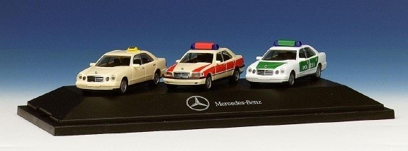 Mercedes-Benz E-Class Taxi / C-Class emergency doctor / E-Class police