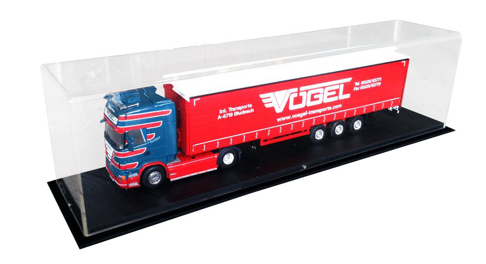 Vitrine (LKW + Anhänger) 420x90x110mm