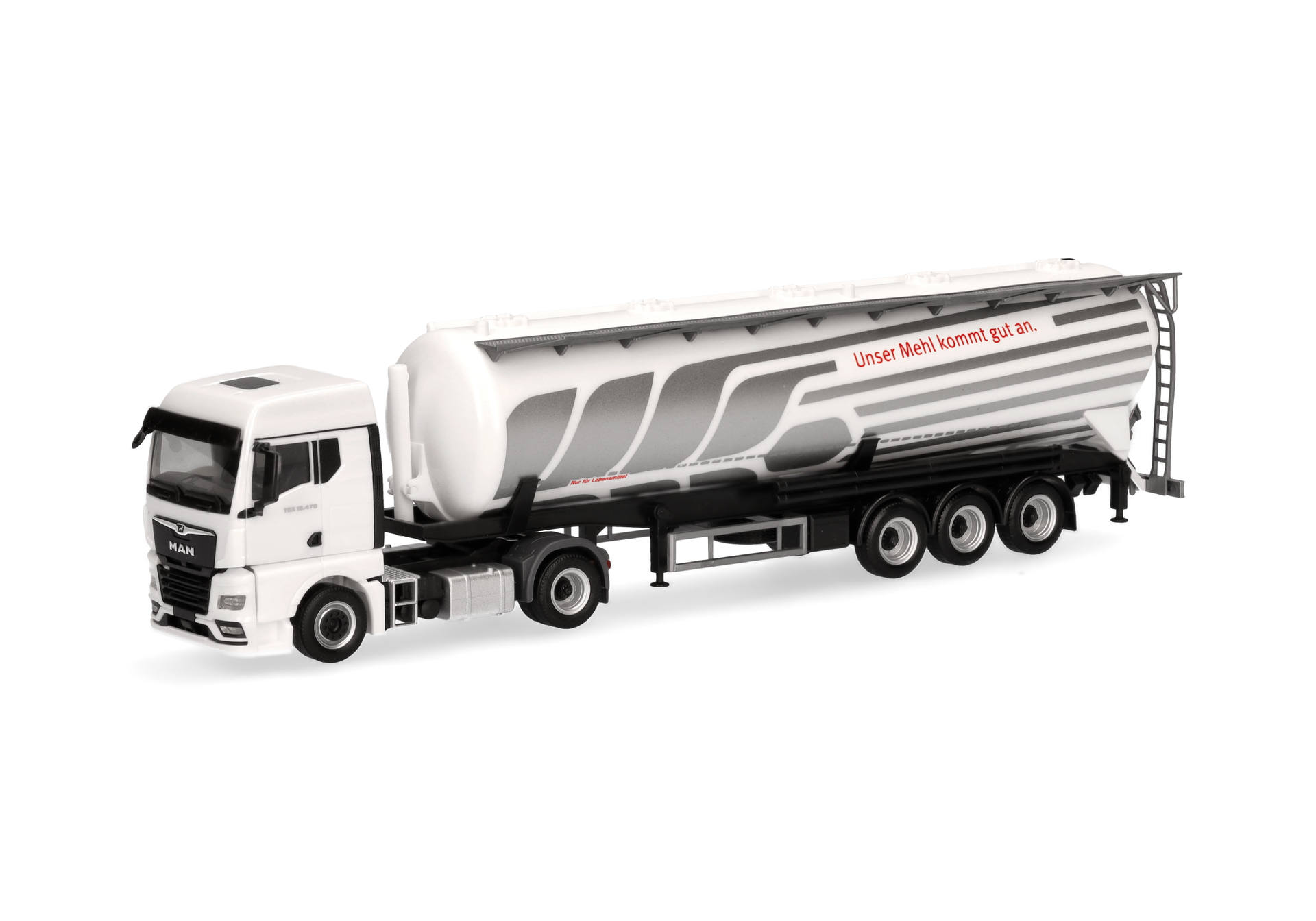 MAN TGX GM Silo semitrailer 60m³ "Mills"