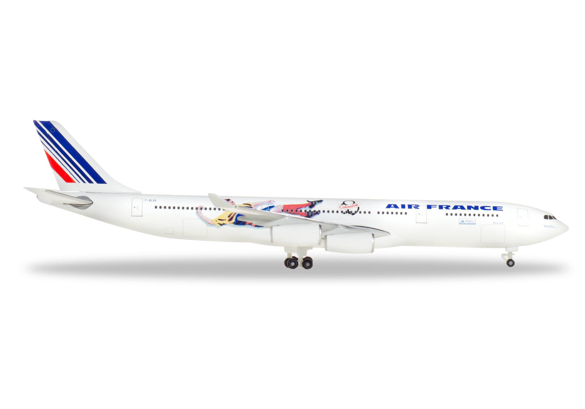 Air France Airbus A340-300 - France 1998: Brazil / Columbia - F-GLZK