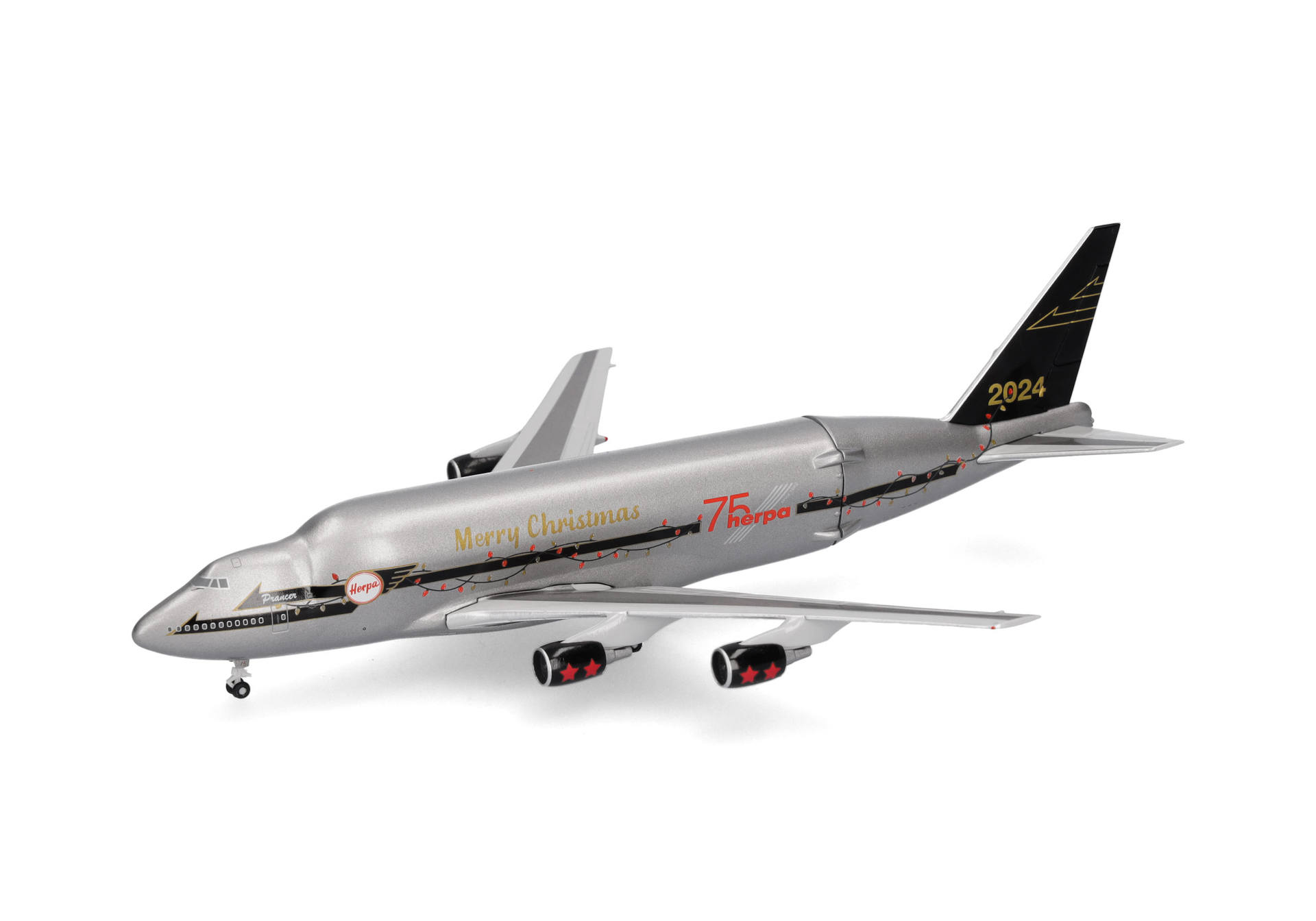 Christmas 2024 Boeing 747LCF Dreamlifter – “Prancer”