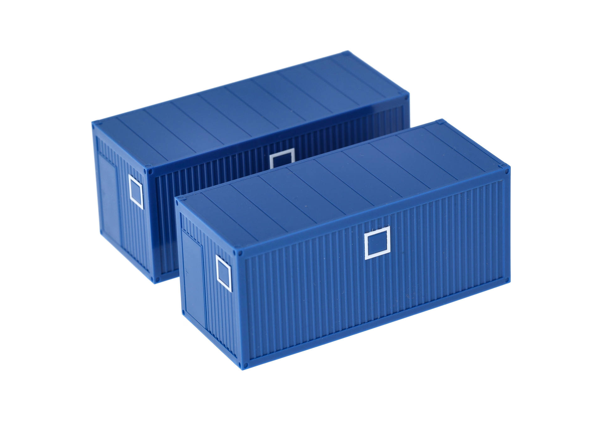 Accessories building site container, enzian blue (2 pieces)