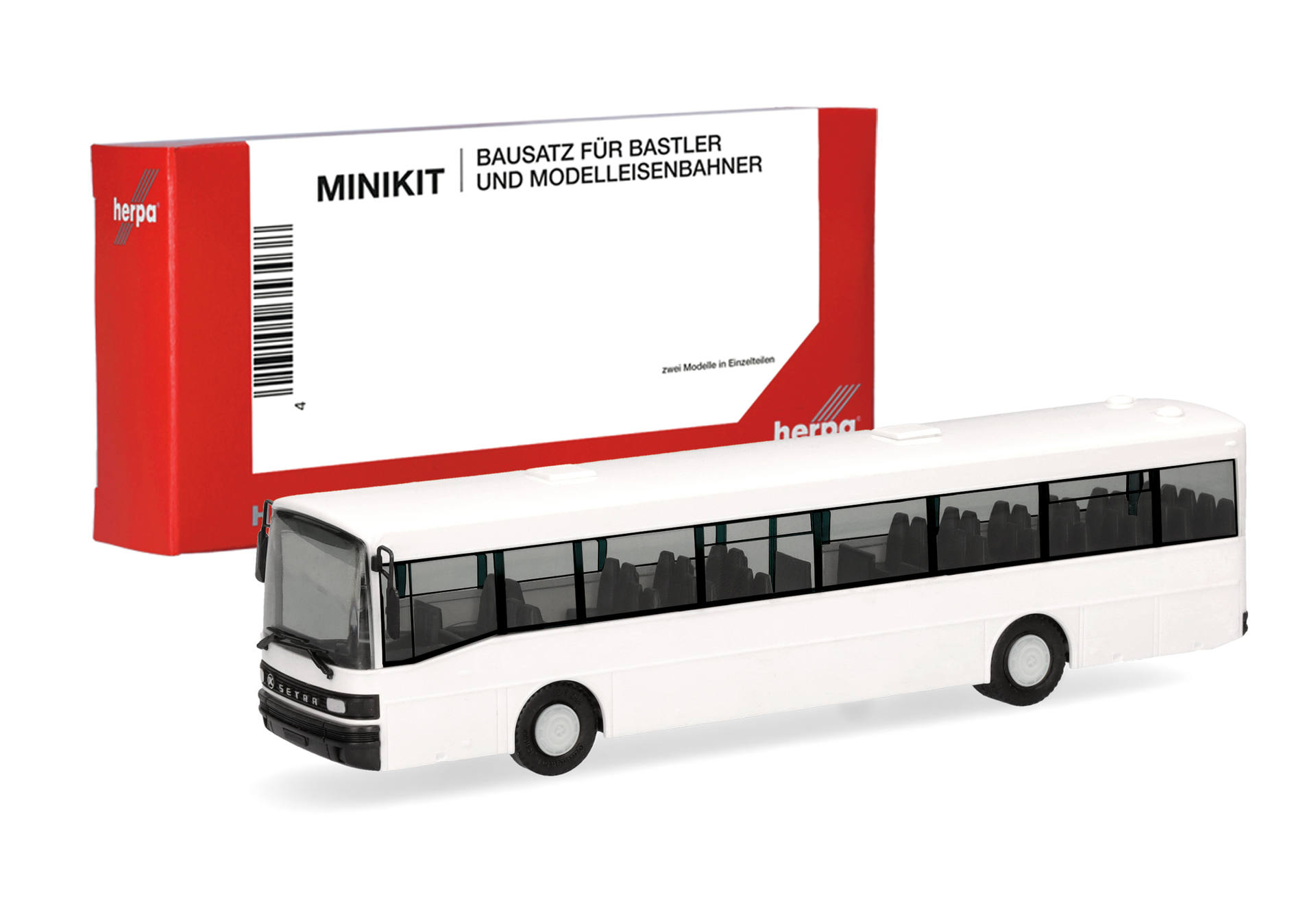 Herpa MiniKit: Setra 215 SL, weiß (1 Stück)