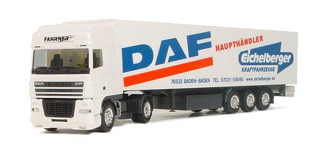 DAF XF 95 Kühlkoffer-Sattelzug "Eichelberger"