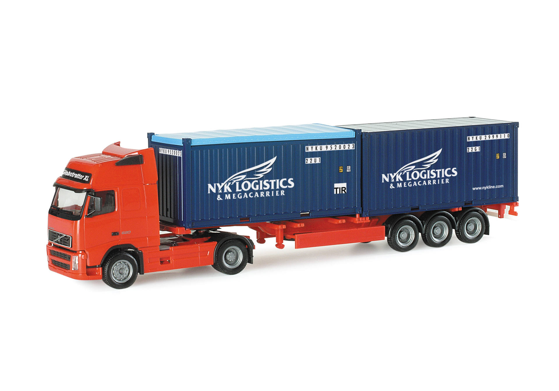 Volvo FH GL XL 20ft. container semitrailer "NYK"