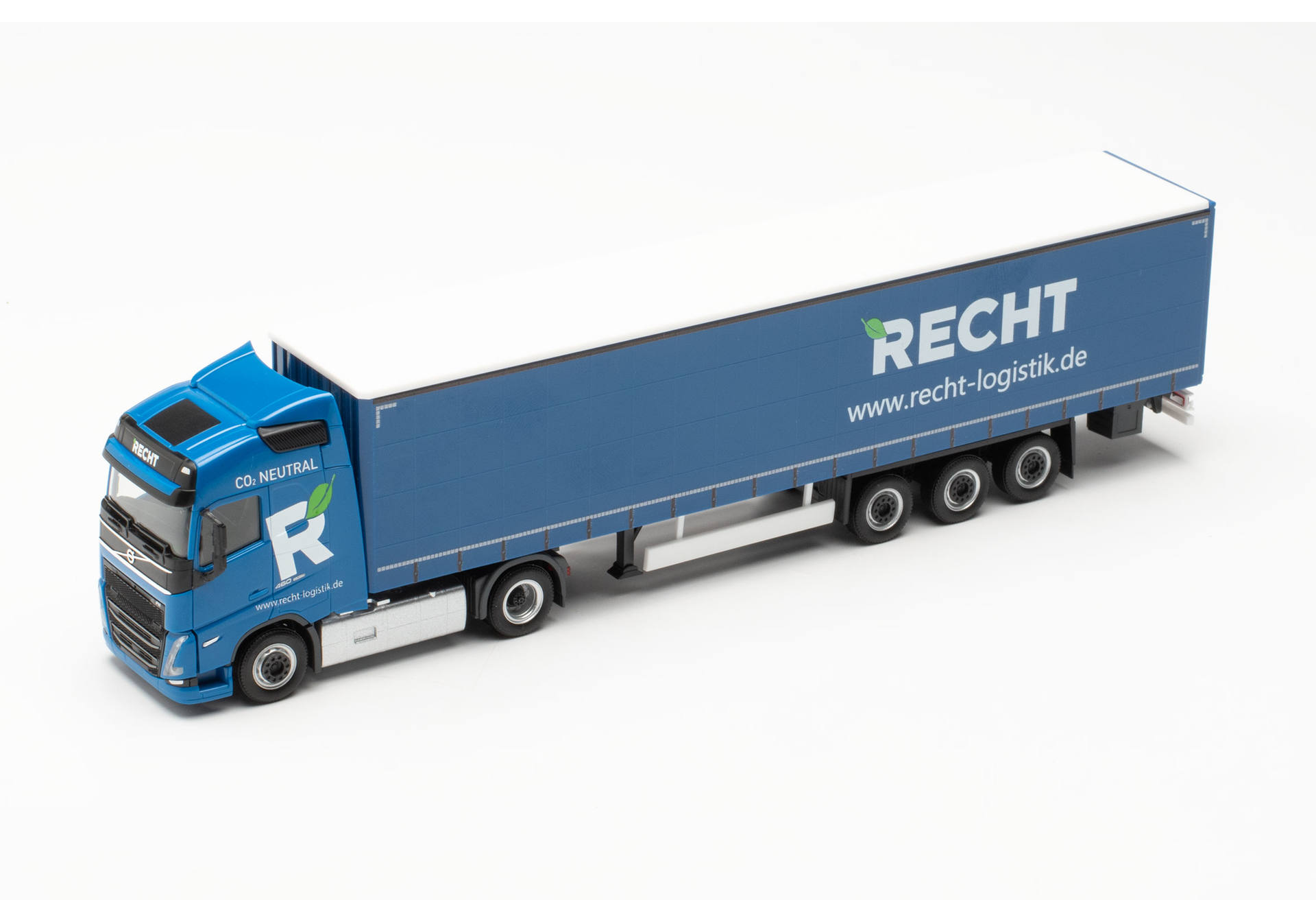 Volvo FH GL 2020 Gardinenplanen-Sattelzug "Recht Logistik"