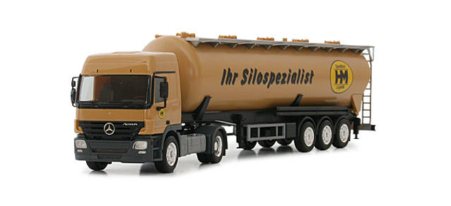 Mercedes-Benz Actros L silo semitrailer "HM"