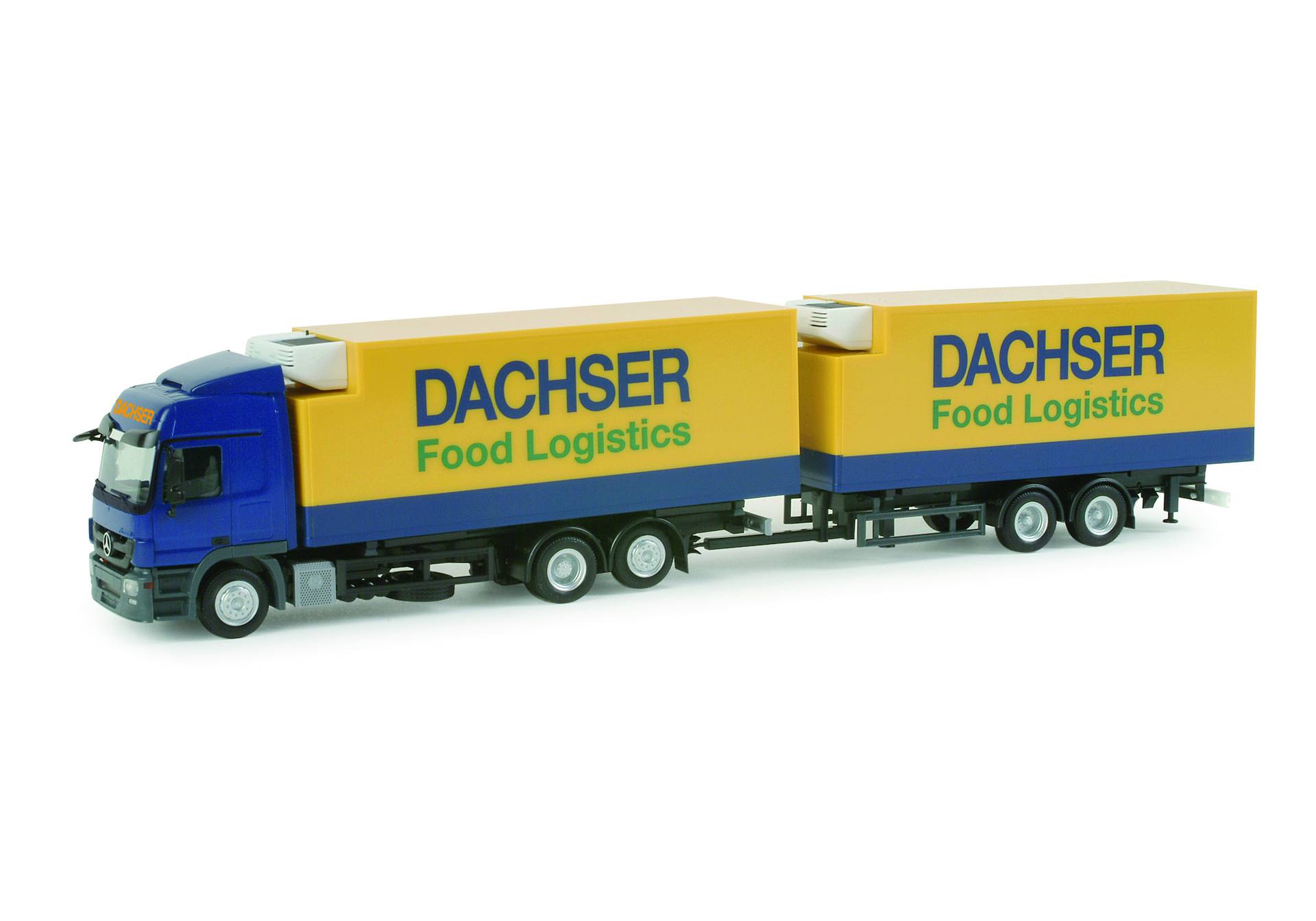 Mercedes-Benz Actros L interchargable box trailer "Dachser"