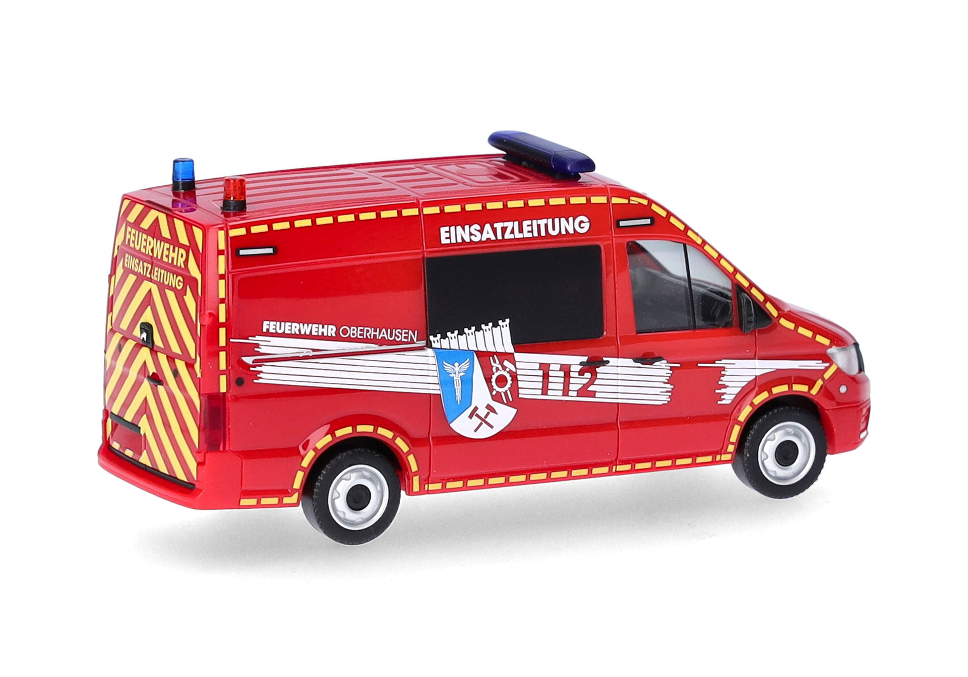 MAN TGE halfbus high-roof, rescue vehicle "Fire Brigade Oberhausen/ELW"