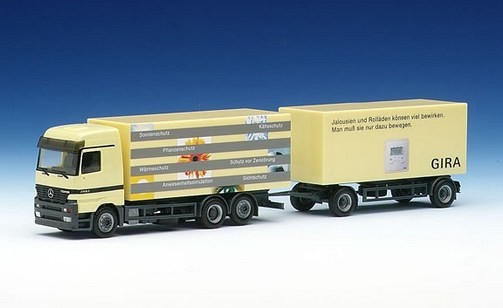 Mercedes-Benz Actros LH case trailer train 3A/2A
