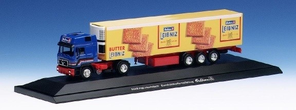 Man F2000 High roof Euro cooling case saddle train 2A/3A Bahlsen collector's exchange