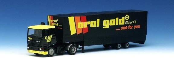 DAF 95 Jumbopritschlane-Sadtelzug 2a/2a