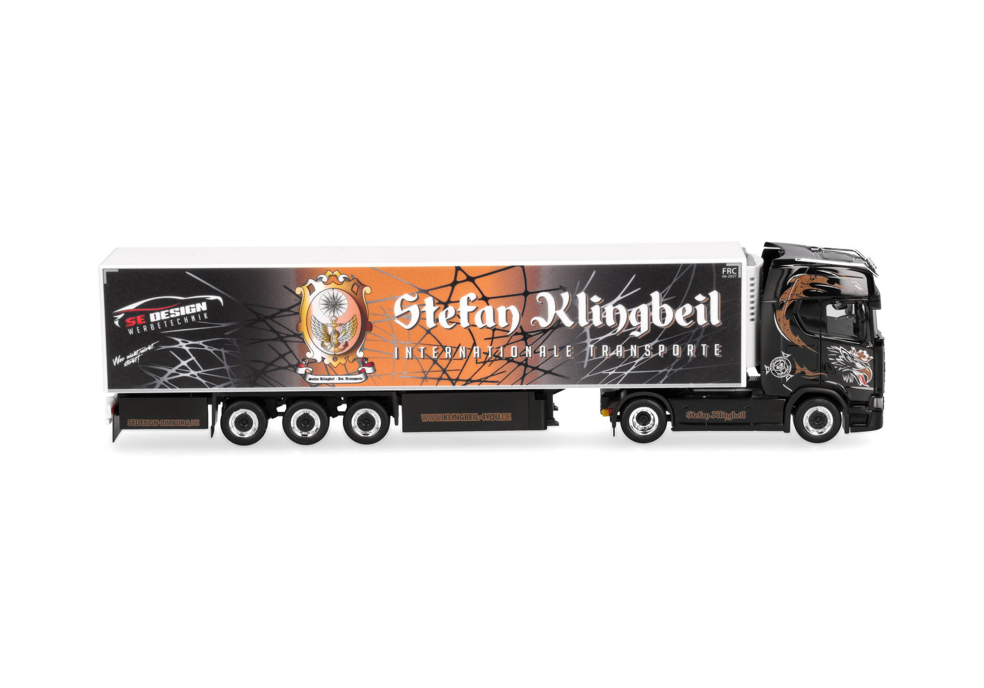 trucking, truck, semi-trailer, graphic trailer, design