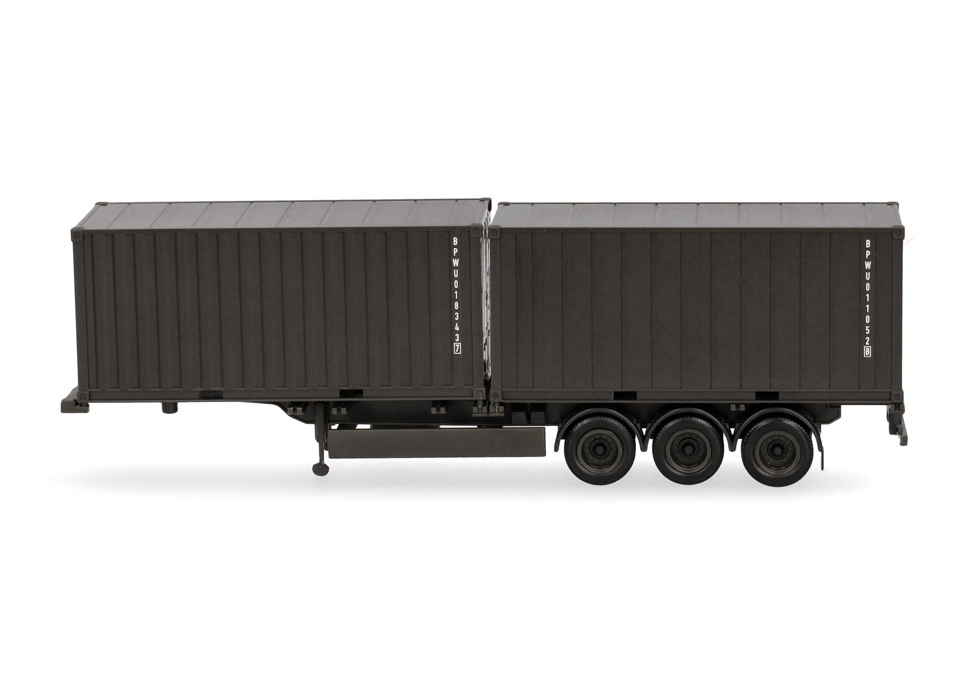 Containerauflieger 3achs mit 2 x 20ft. Container "Bundeswehr"