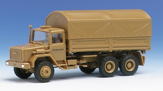 Iveco Hauber Planen truck 3A