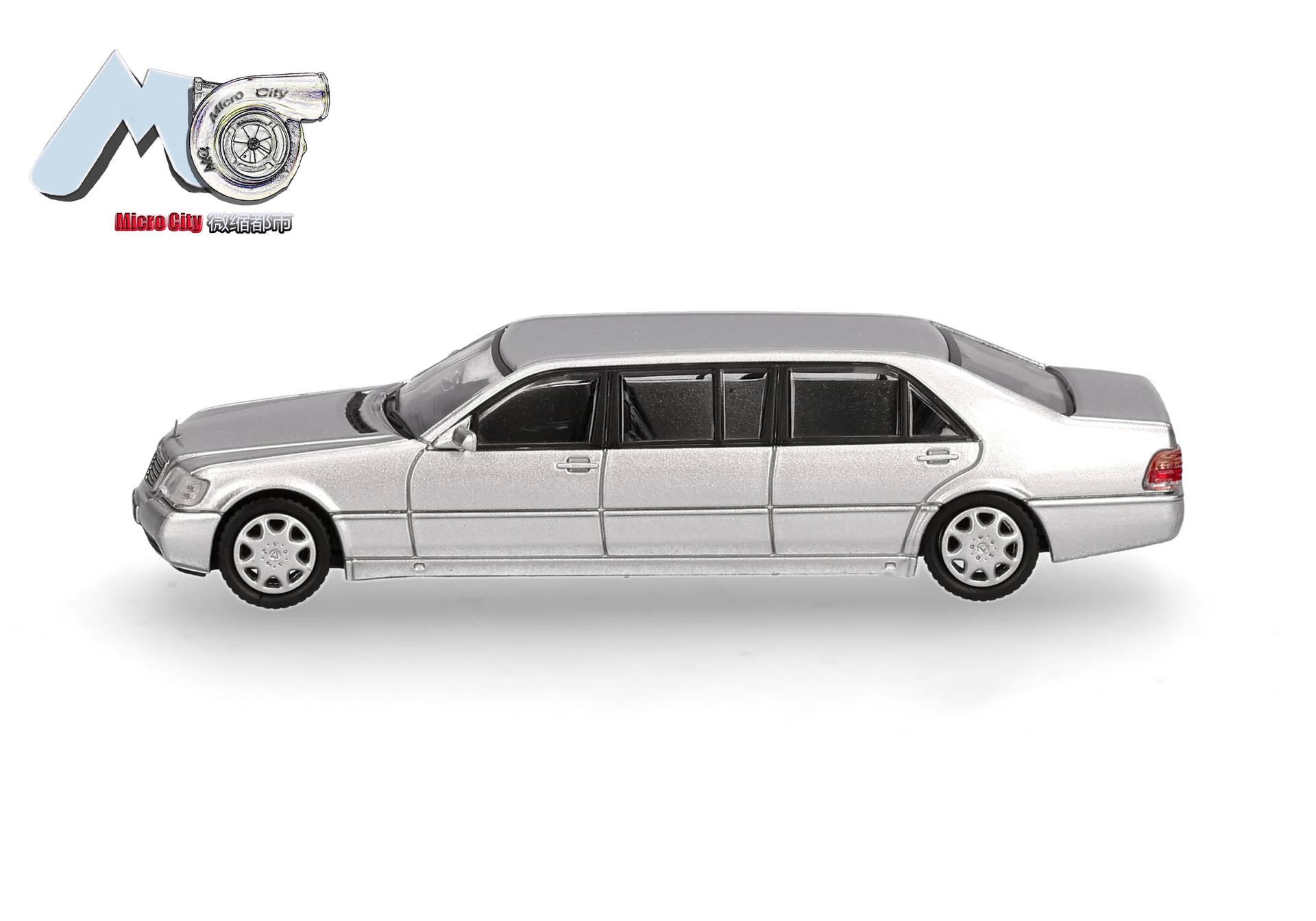 MicroCity: Mercedes-Benz S600 Pullman, silver