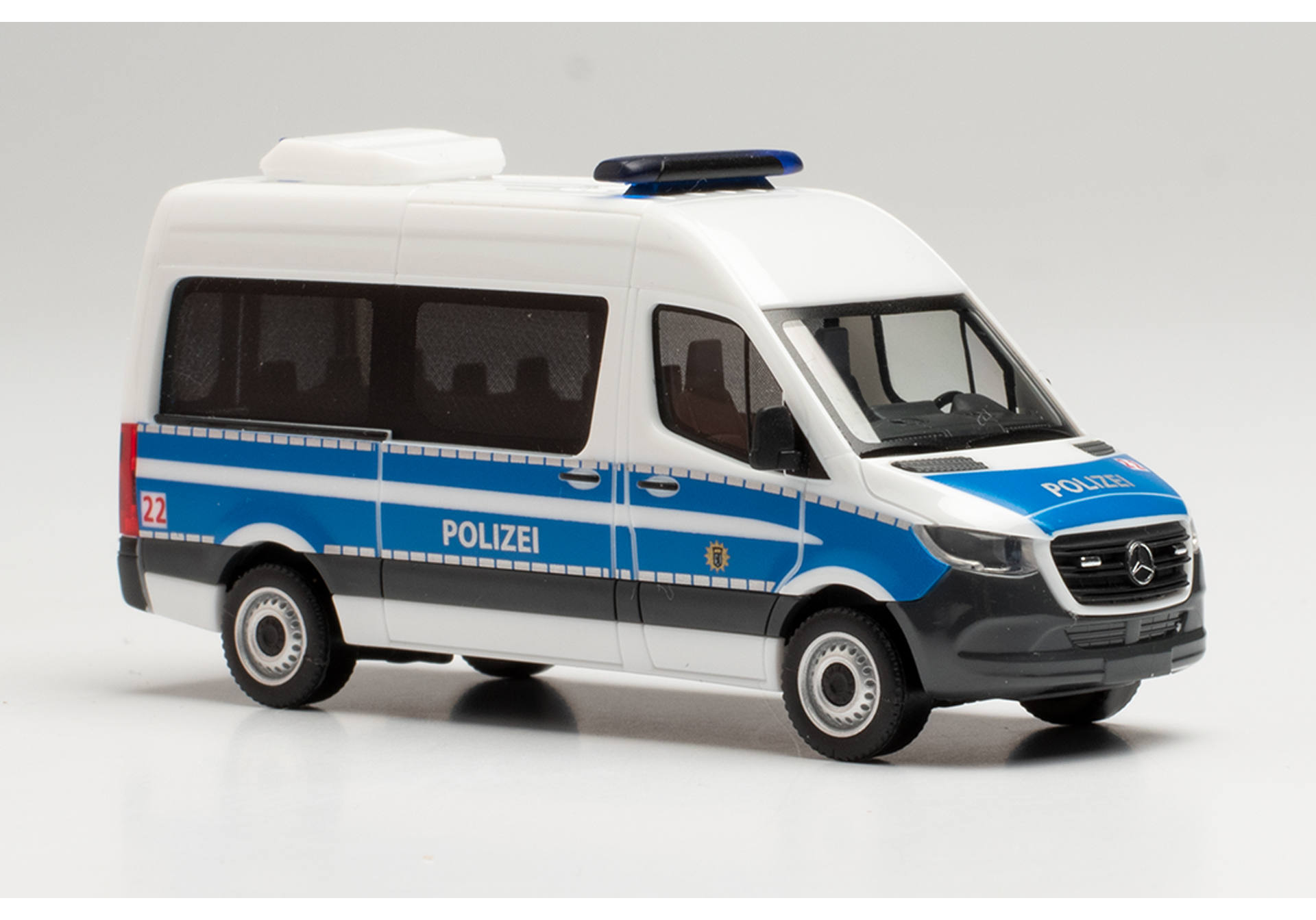 Mercedes-Benz Sprinter '18 box high roof "Mobile police office vehicle Berlin"
