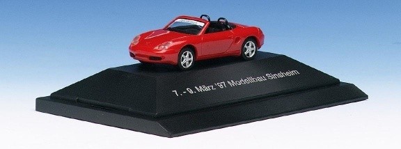 Porsche Boxster Roadster two -door rims Matt cherrome Interior Black