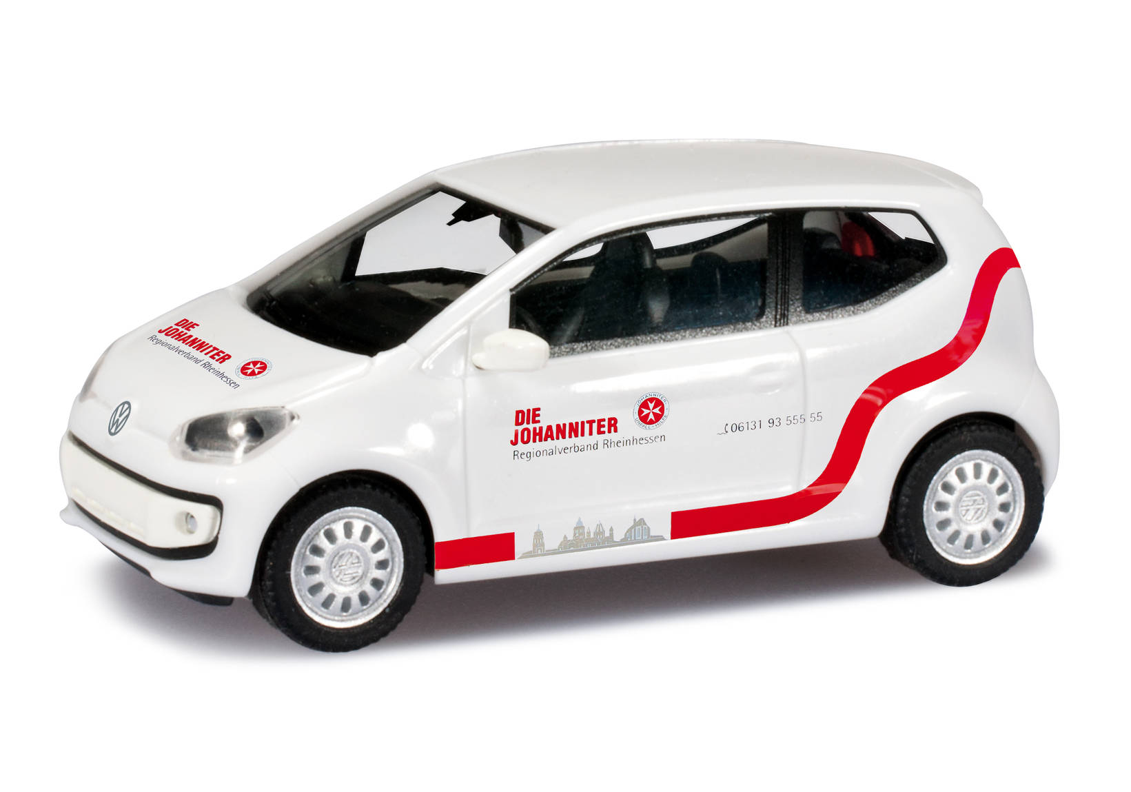VW UP! two-door "Knights of St. John Rheinhessen"