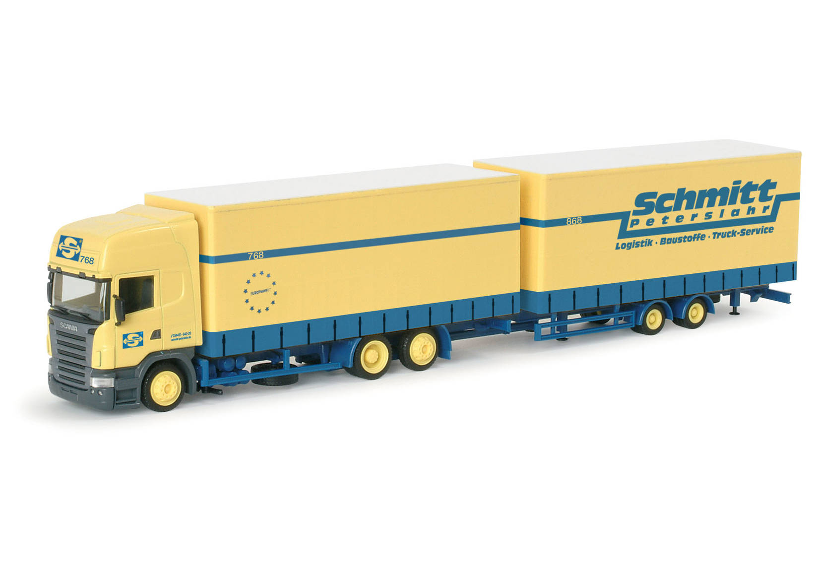 Scania R TL Volumen-Hängerzug "Schmitt Peterslahr"
