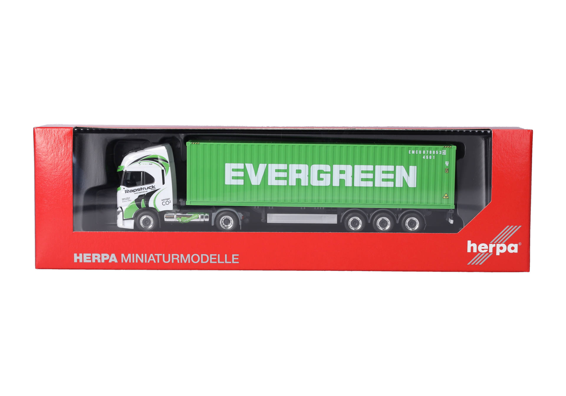 Iveco S-Way LNG 40ft. Container-Sattelzug "Rapstrucks / Evergreen"