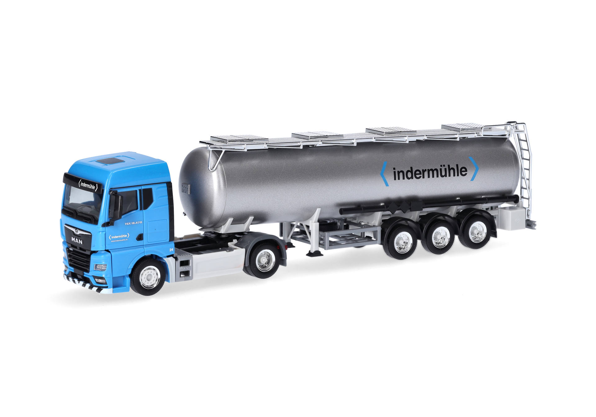 MAN TGX GM Tank semitrailer "Indermühle" (Swiss)