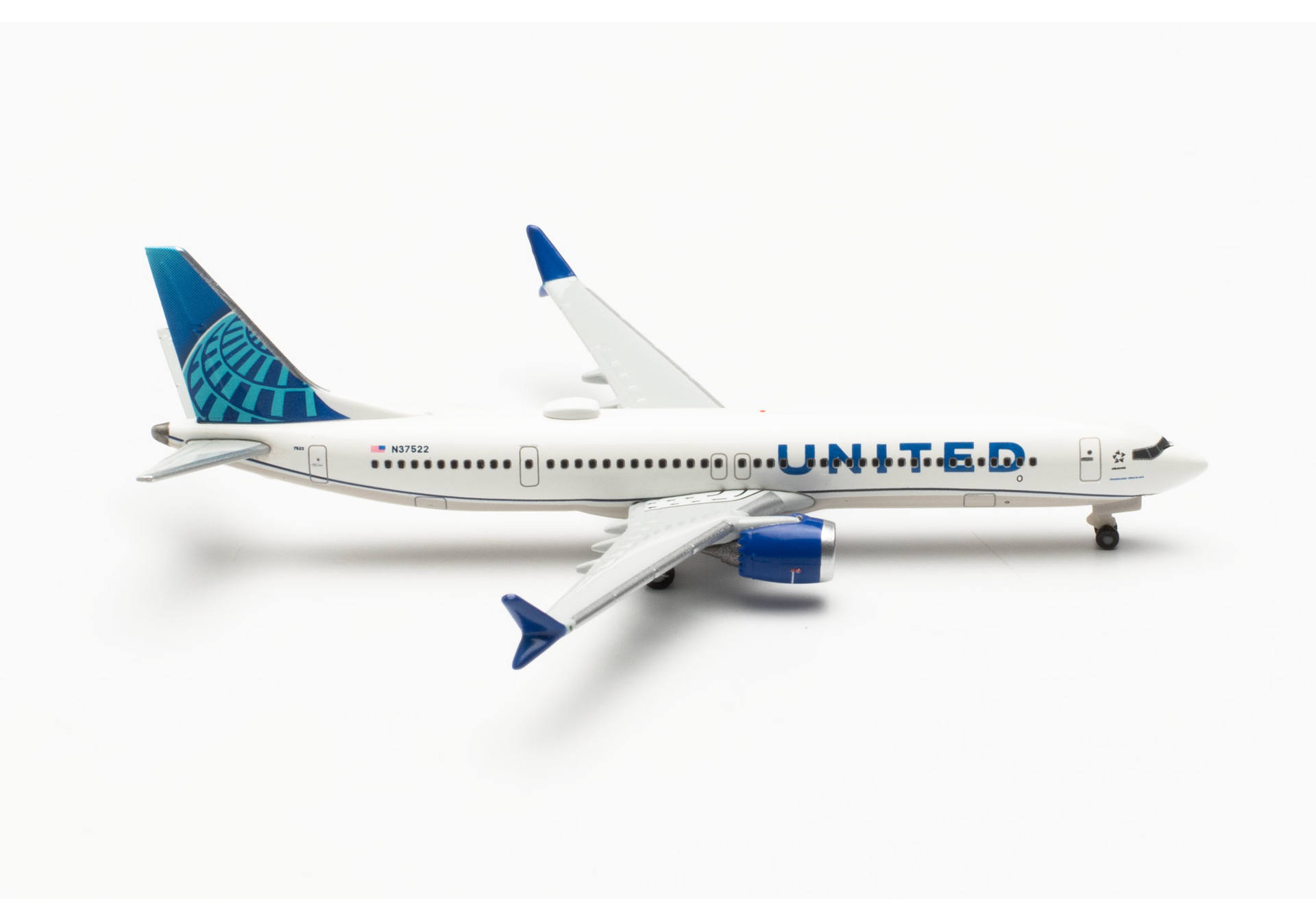 United Airlines Boeing 737 Max 9 – N37522