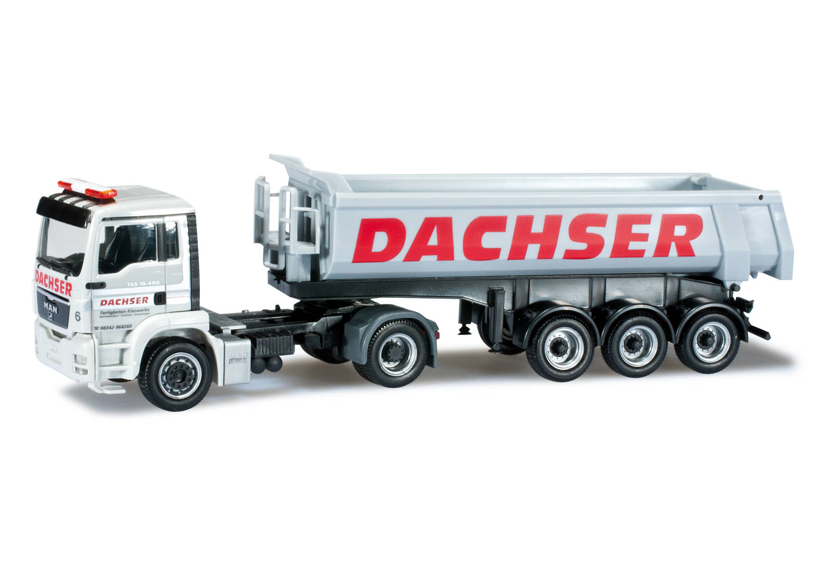 MAN TGS M Rundmulden-Sattelzug "Dachser"