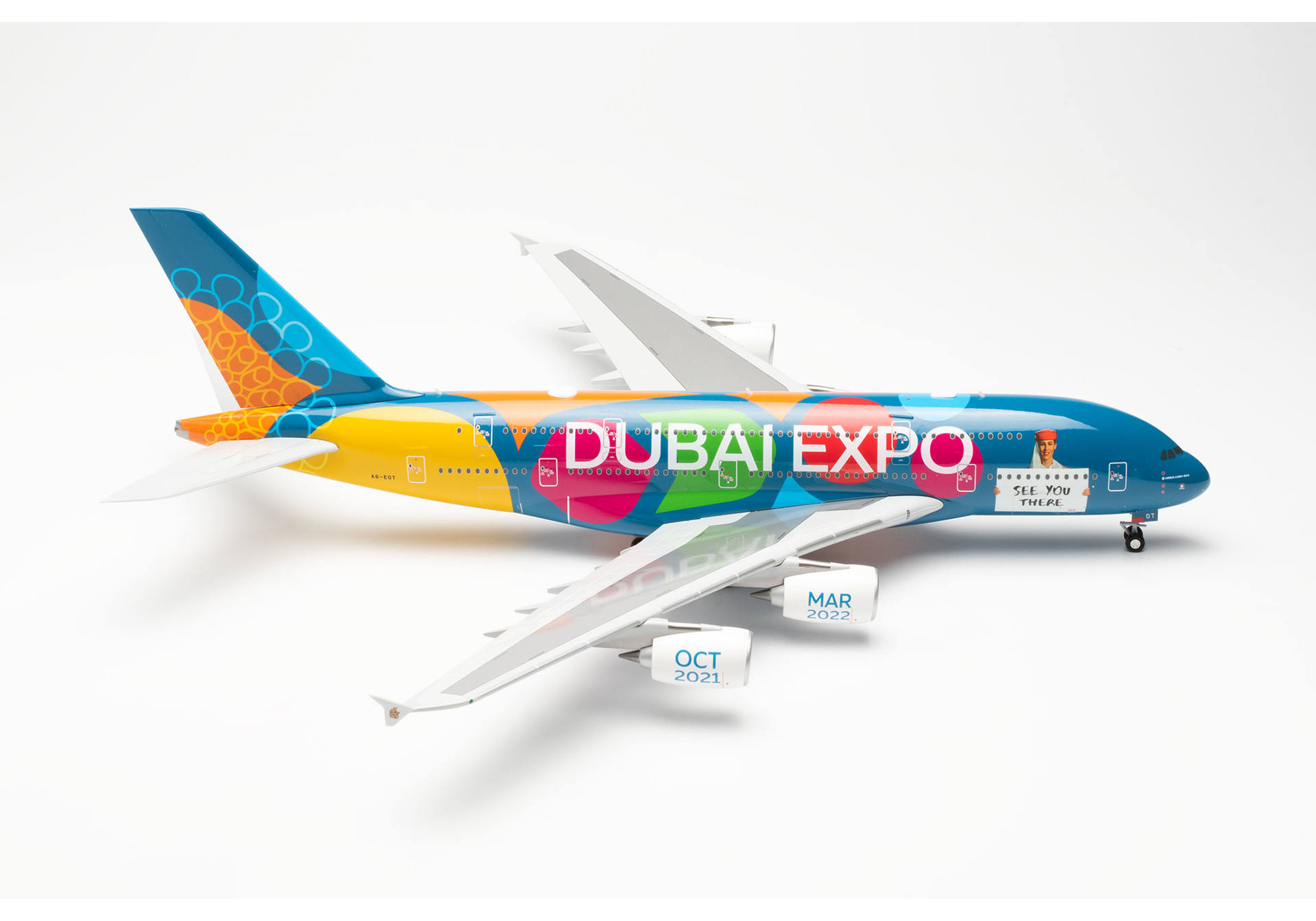 Emirates Airbus A380 “Expo 2020 Dubai - Be Part of the Magic” – A6-EOT