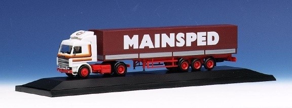 Scania 143 m platform plane saddle train 2a/3a