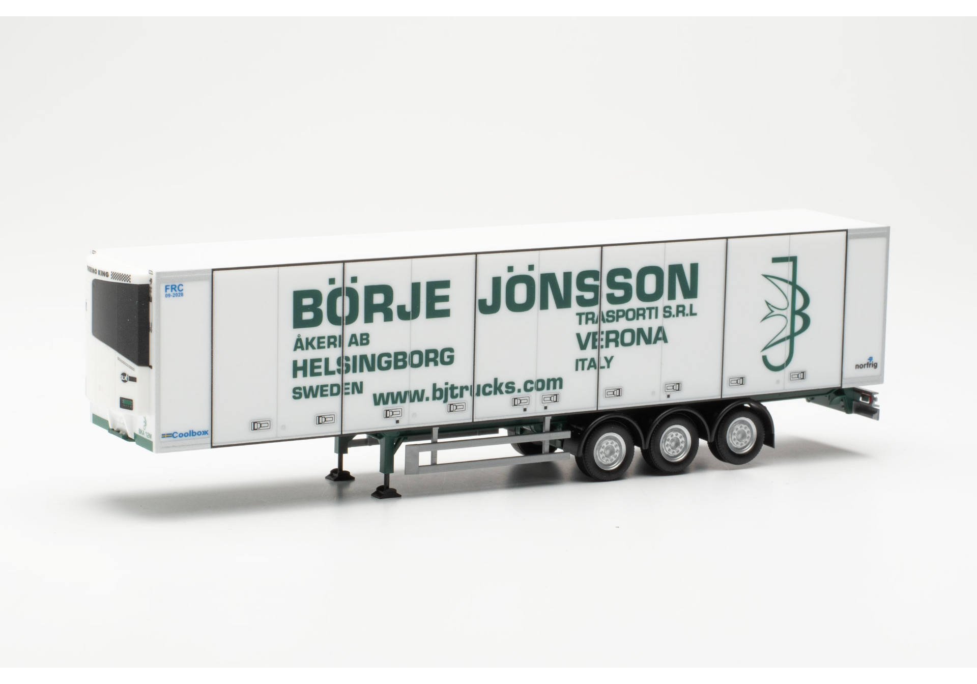 refrigerated box trailer "Börje Jönsson" (Sweden)