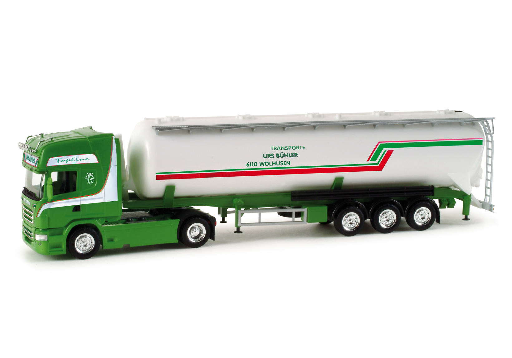 Scania R 09 TL with silo trailer "Urs Bühler"