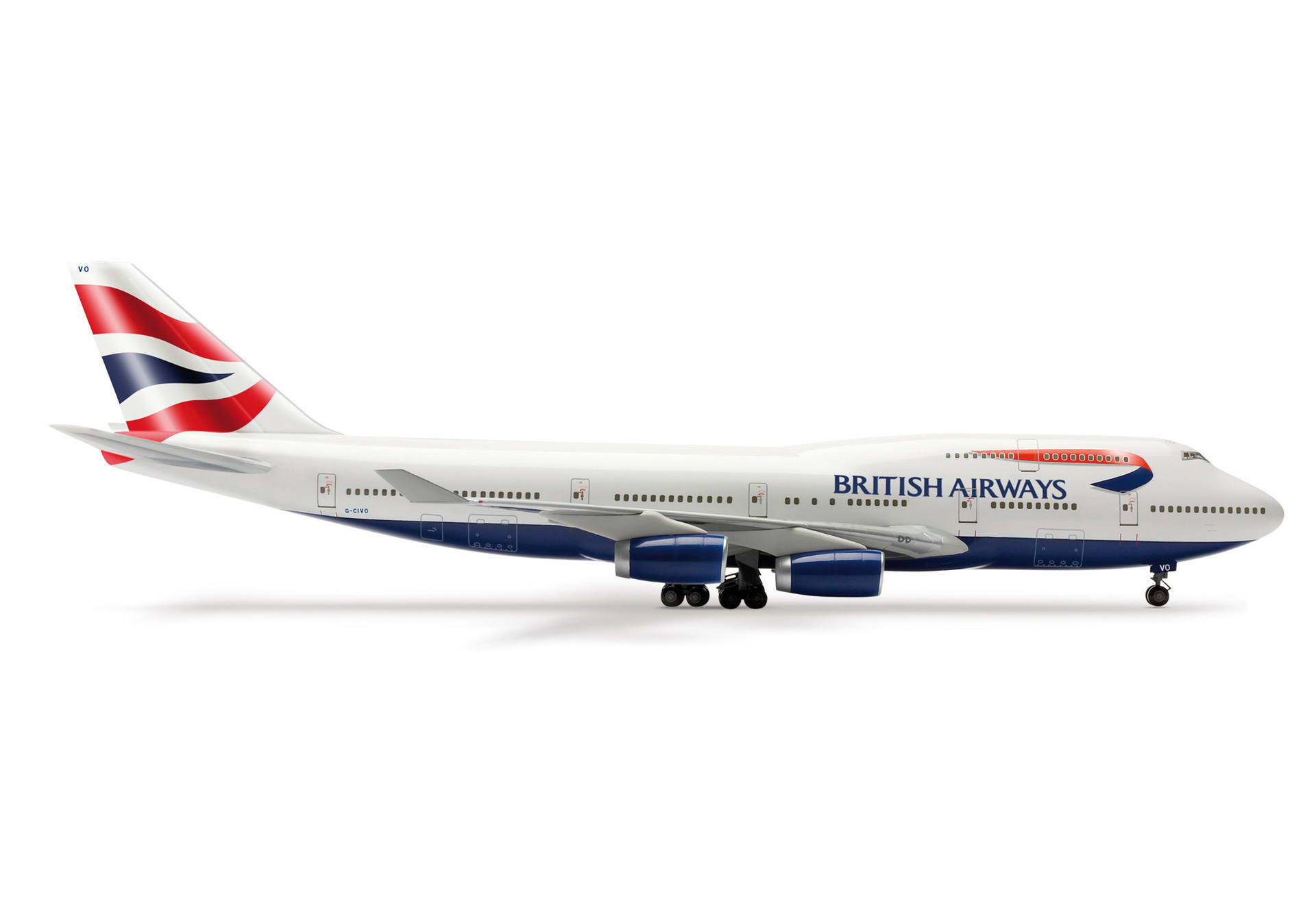 British Airways Boeing 747-400 "Union Flag"