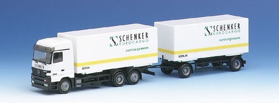 Mercedes-Benz Actros 2840 LH interchangeable suitcase hanger train 3A/2A