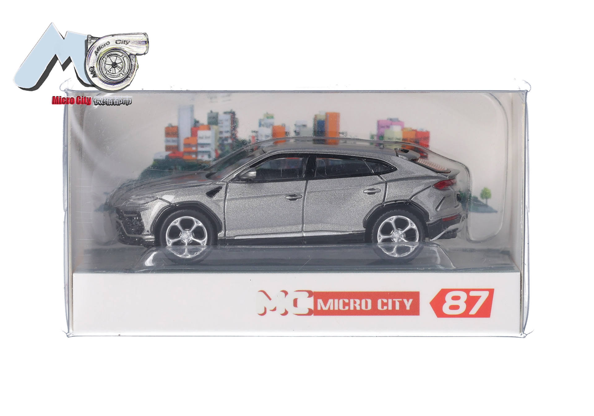 MicroCity: Lamborghini Urus, grey