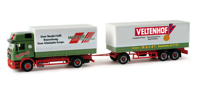 MAN F2000 Planen-Hängerzug "Wandt/Veltenhof"