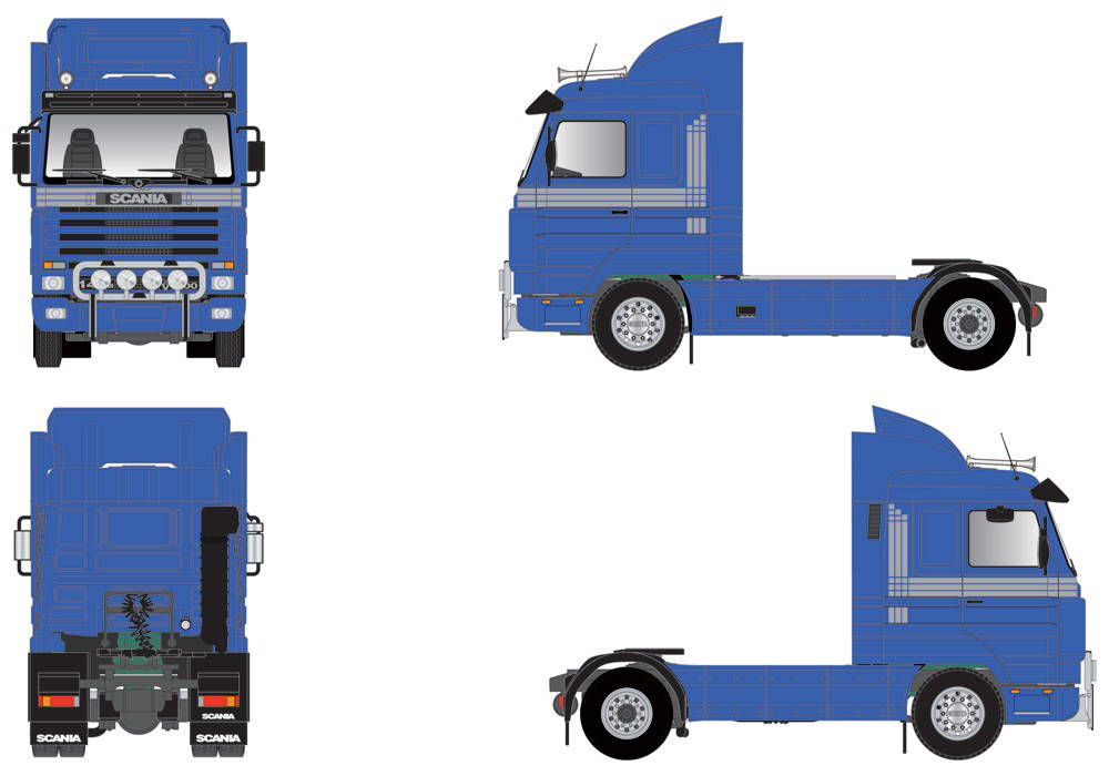 Herpa Scania 143 Streamline TL rigid tractor 80461971